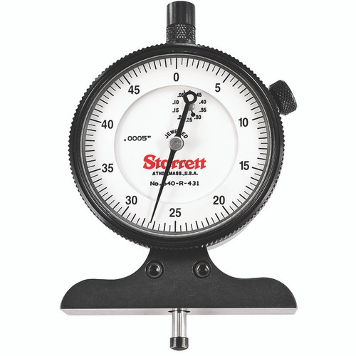 L.S. Starrett 52718 644Jz Dial Depth Gage