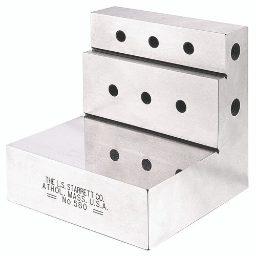 L.S. Starrett 64961 580 3"X3"X3" Precision