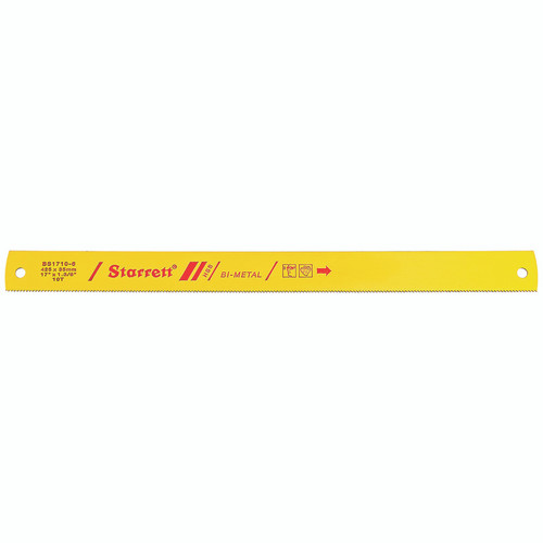 L.S. Starrett BS1710-6 Power Hack Saw Blade 1 3/8 X 062 X 10T