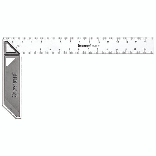 L.S. Starrett K53-14-N Stainless Steel Carpenters' Try Square 53 - 14"