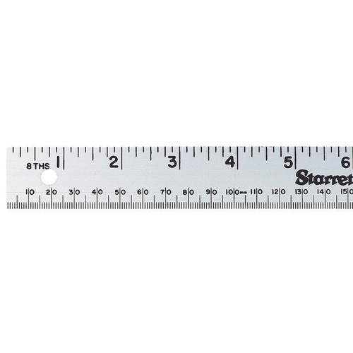 L.S. Starrett MS-2 Meter Stick 1M English/Metric