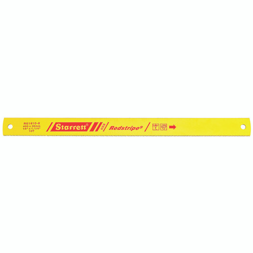 L.S. Starrett RS1610-6 Power Hacksaw Blade 16"X 1 1/4" X .062" 10 Tpi