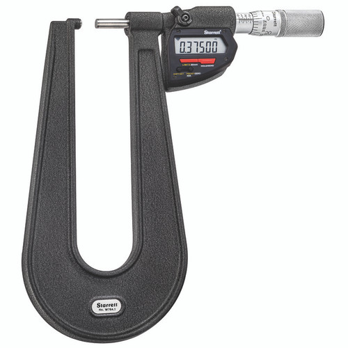 L.S. Starrett W764.1AXFL Sheet Metal Micrometer Electronic Wireless