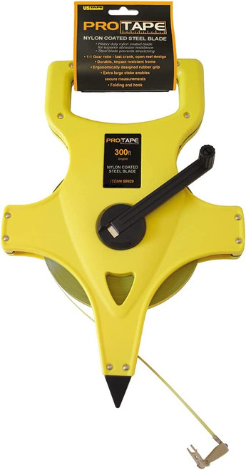 U.S. Tape 59929 300Ft Steel Tape Measure