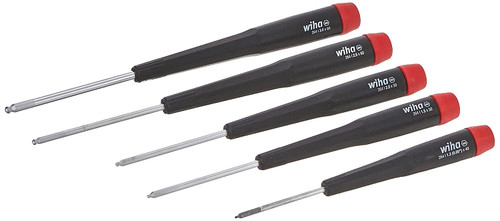 Wiha Tools 26491 5-Pc. Precision Ballpoint Hex Metric Set (1 SET)
