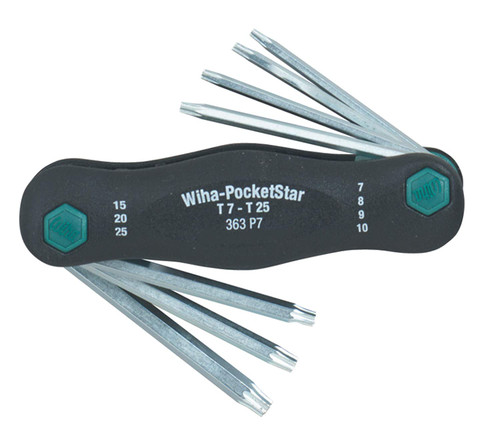 Wiha Tools 36396 25 mm  Torx Pocketstar Fold Out