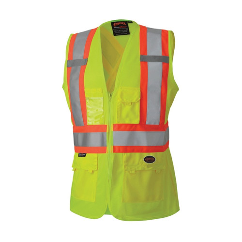 Pioneer V1021860U-XS 139U Green Ladies Vest Mesh (25 EA)