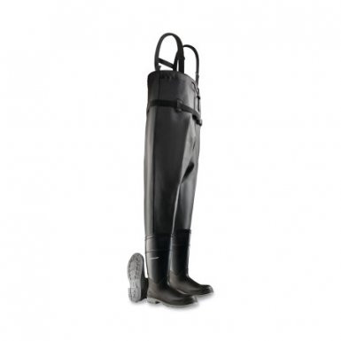 Dunlop Protective Footwear 8606700.14 Chest Wader Black Steeltoe (1 Pair)
