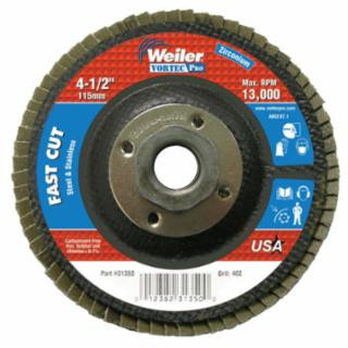 Weiler 31350 4-1/2" Wolverine Angled 40Z 5/8"-11 Unc Nut