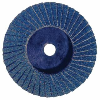 Weiler 50916 3" Bobcat Abrasive Flapdisc-120Z-Flat Plst Back