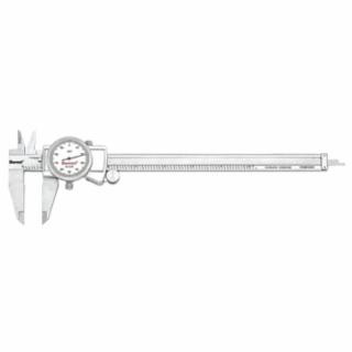 L.S. Starrett 61468 3202-8 Dial Caliper Hardened Stainless Steel