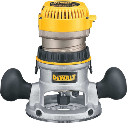 Dewalt DW618 2-1/4 Hp Electronic Vs Fixed Base Router