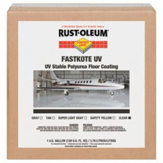 Rust-Oleum 277499 Fastkote Uv Stable Polyurea Floor Coating Clear