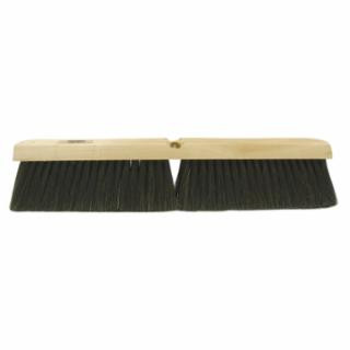 24" MED SWEEP FLOOR BRUSH W/BLK TAMPICO CENTER