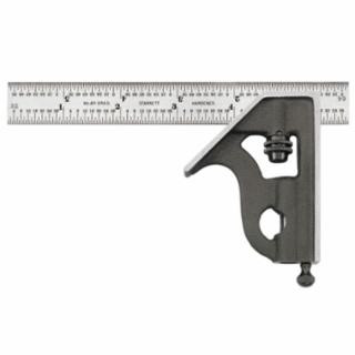 L.S. Starrett 50051 11H-6-4R 6" Combinationsquare- 4R Grad