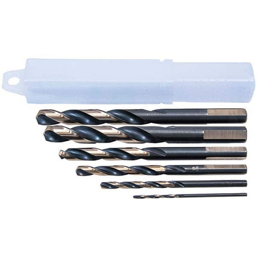 Cle-Line C22309 6 Pc Set B&G Mech Lengthdrills 1/16"-3/8" (1 ST)