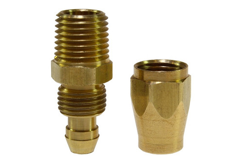 Coilhose Pneumatics PRM0404 Pu Reusable Fitting 1/4Idx1/4Mpt Rigid