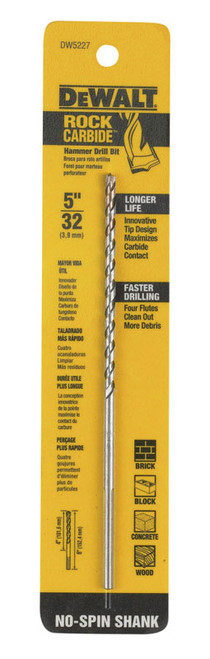 Dewalt DW5227 5/32" Dia.-3" Drill-3"O.L. (1 BIT)