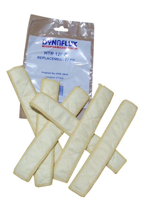 Dynaflux HTR120-8 Roller Applicator Repl Pads Pk/30 Pads (1 PK)