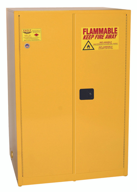 Eagle 9010X 90 Ga Flammble Liquid Safety Storage Cabinet Yel
