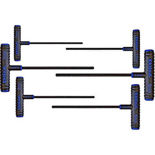 Eklind Tool 64906 6 Key Hex Metric Power Tkey Set In Pouch 9" Arm (1 SET)