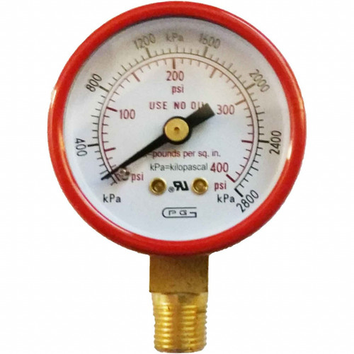 Gentec G15-400 1.5 400Psi Gauge Dual Scale