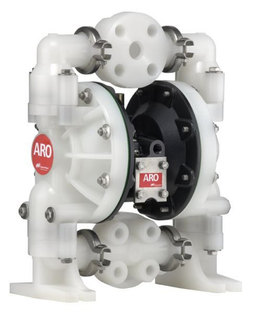 Ingersoll Rand Aro 6661AJ-3EB-C 1" Dbl Diaphrm Pump 47Gpm Polyprop Santoprene
