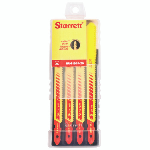 L.S. Starrett 68739 Jig Saw Blade Bu41014-20/Pk (1 PK)