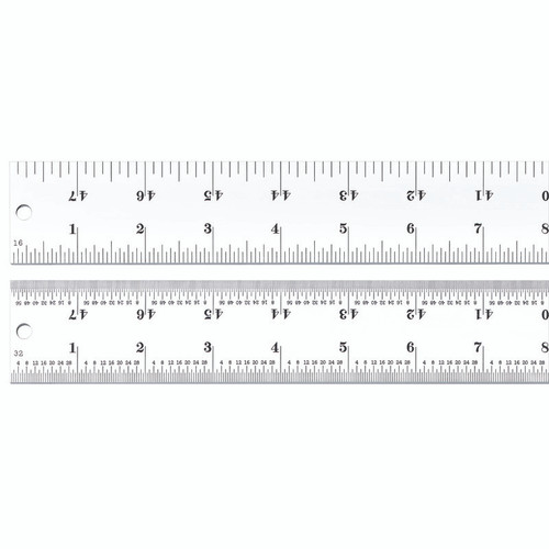 L.S. Starrett 51486 C404R-48 48" Steel Rule