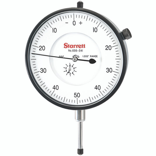 L.S. Starrett 53785 656-341J 3-5/8" Dial Ind
