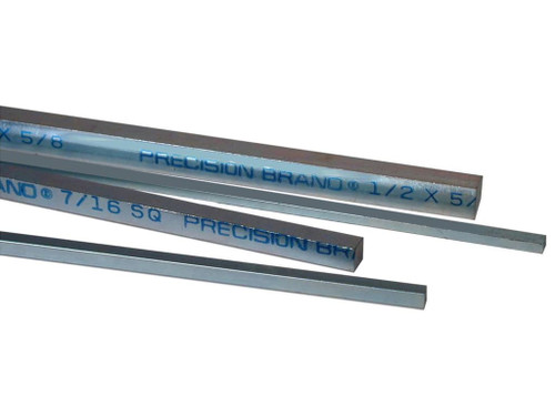 Precision Brand 54300 5/16" X 5/16" X 12" Plain Keystock