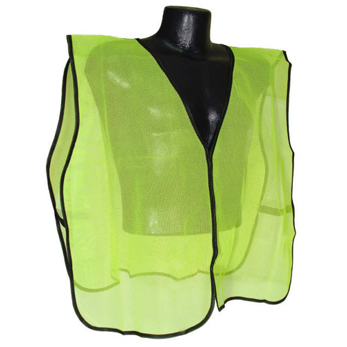 Radians SVG Non Rated Mesh Safety Vst W/O Tape-Grn-U