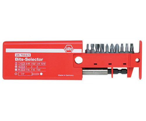 Wiha Tools 79243 Bit Selector Slot- Phil& Torx (1 SET)