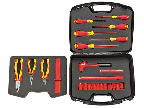 Wiha Tools 31790 Insulated Tool Set, 24 Pieces