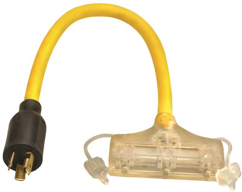 Woods Wire 90848802 12/3 2' Stw Twist Lock To Tri Source