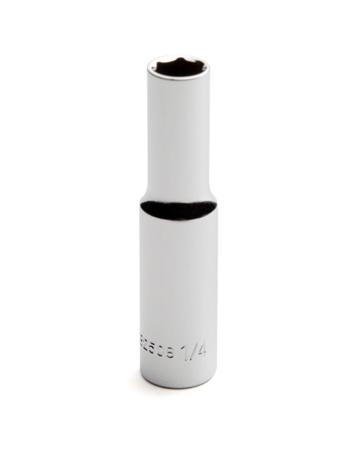 Wright Tool E2510 (6ea/Box) 1/4" Drive 6 PointDeep Socket