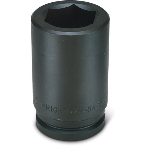 Wright Tool 84956 3-1/2" 1-1/2Drive Deep Impact Socket 6-Pt