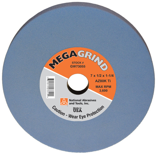 Alfa Tools GW73073 7X1/4X1-1/4X100I Silicon Carbide Geen Surface Grinding Wheel
