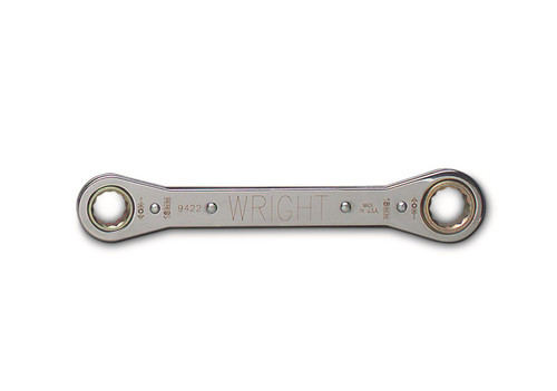 Wright Tool 9423 19 X 21 mm  Metric Ratcheting Box Wrench 12 Pt.