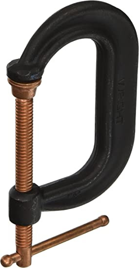 DEEP THROAT FORGED STEELC-CLAMPS (COPPER SCREW)