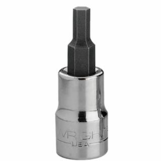Wright Tool 3208 3/8" Drive Allen Type Socketw/Bit 1/4"