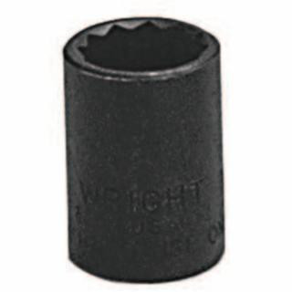 Wright Tool 33116 1/2" 3/8Drive Standard Socket 12 Point