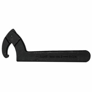 Wright Tool 9630 3/4-2" Adj. Hook Spanner Wrench Black-1/8"