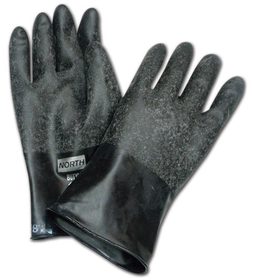 (288PR/CASE) NORTH BUTYLBUTYL UNSUPPORTED GLOVE