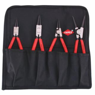 Knipex 9K 00 19 53 US 4 Pc Circlip Set In Pouch Straight