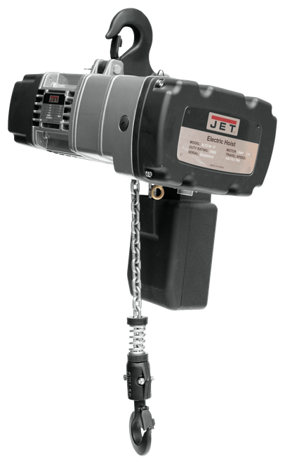 JET JT9-104044 BLVS200-010 2T Electric Hoist 10' Lift 1 PH