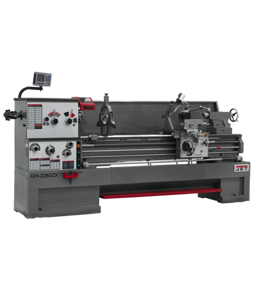 JET JT9-321615 GH-2280ZX With ACU-RITE 303 DRO With Taper Attachment and Collet Closer