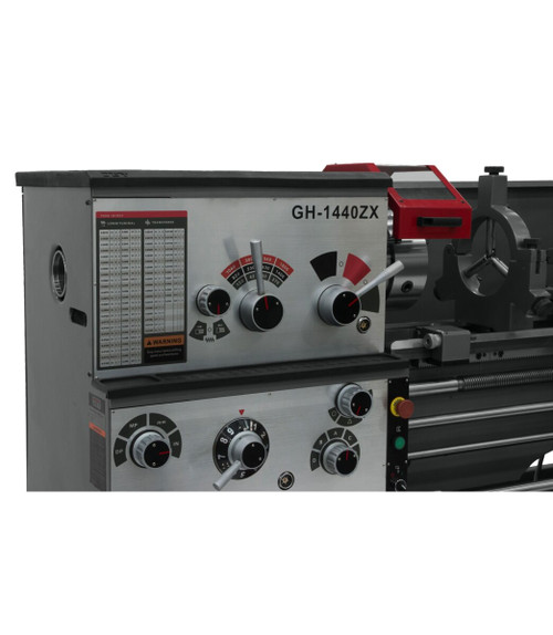 JET JT9-321910 GH-1440ZX, 3-1/8" Spindle Bore Geared Head Lathe