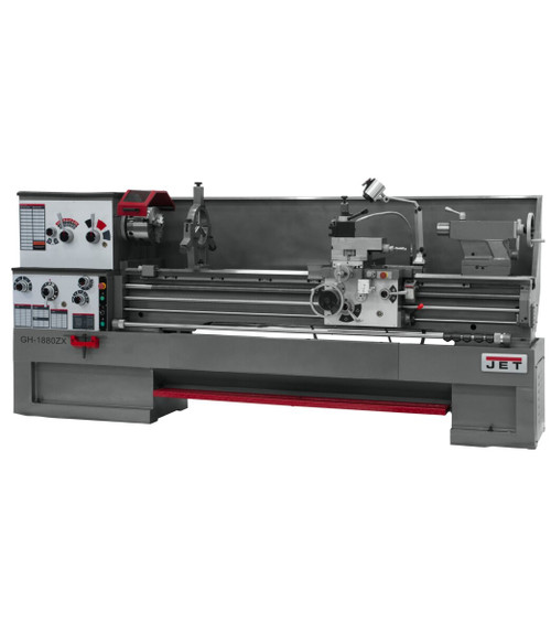JET JT9-321970 GH-1880ZX, 3-1/8" Spindle Bore Geared Head Lathe