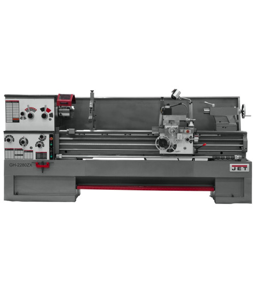 JET JT9-321980 GH-2280ZX, 3-1/8" Spindle Bore Geared Head Lathe